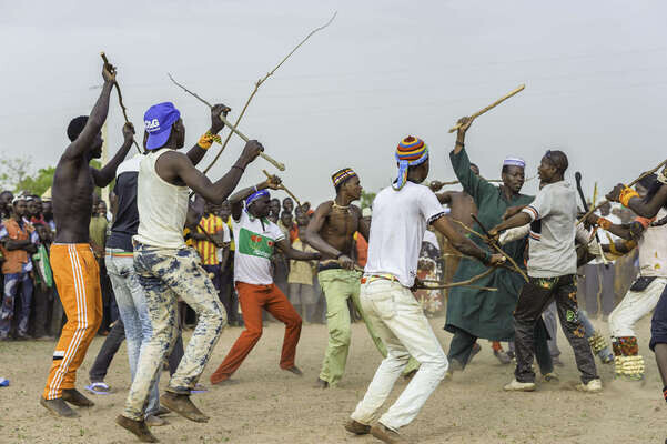 Nigerian Stick Fighting